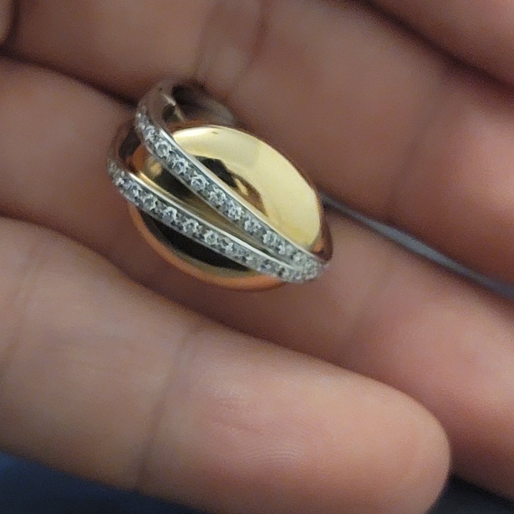 Women's Bibigi 18kt Gold and Diamonds 💎 Ring 5.75